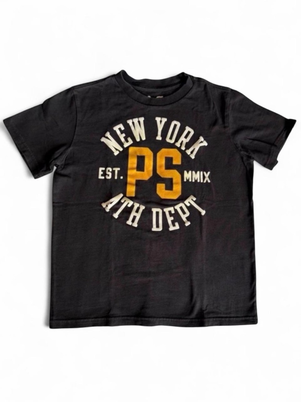 P.S. from Aeropostale Kids Black NY Graphic Tee Size 10